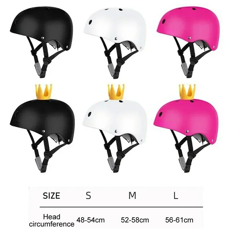 Roller Skating Safety Helmet for Kids Adults Outdoor Sports Protection Climbing Cycling Skateboard Impact Resistance Breathable