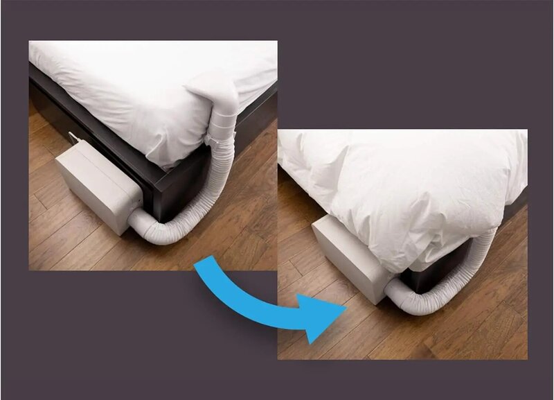 ベッドジェット3クラウド快適ベッド、冷却ファン、加熱空気、シングル温度ゾーン任意のサイズのベッドまたはマットレス