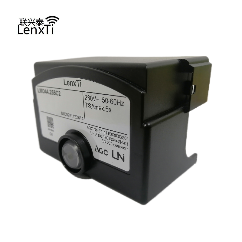 Controle do queimador de óleo Lenxti, aquecedor de ar, 2 estágios, QRB/QRC, 30 kg/h, AC230V, LMO4255C2-LMO4255C2BT