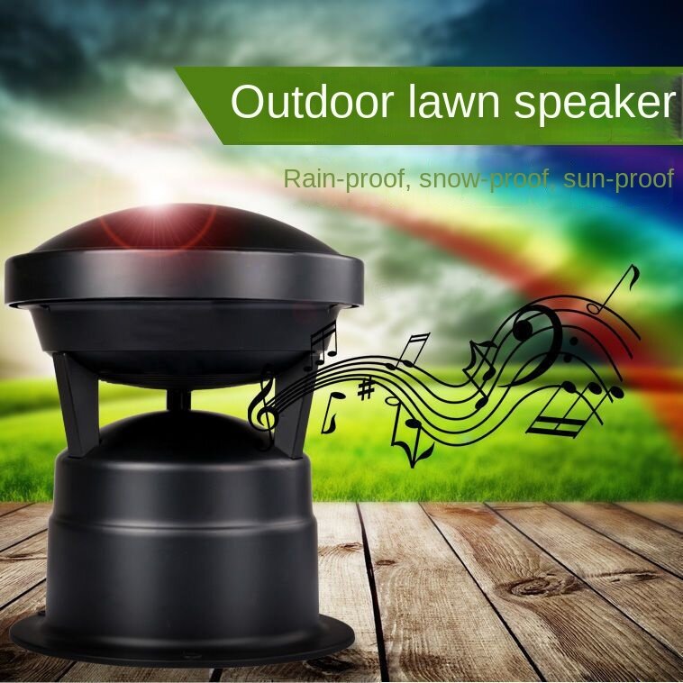 Lawn Sound protezione solare impermeabile Anti-invecchiamento Outdoor Park Community Lawn Sound Box trasmissione a tensione costante