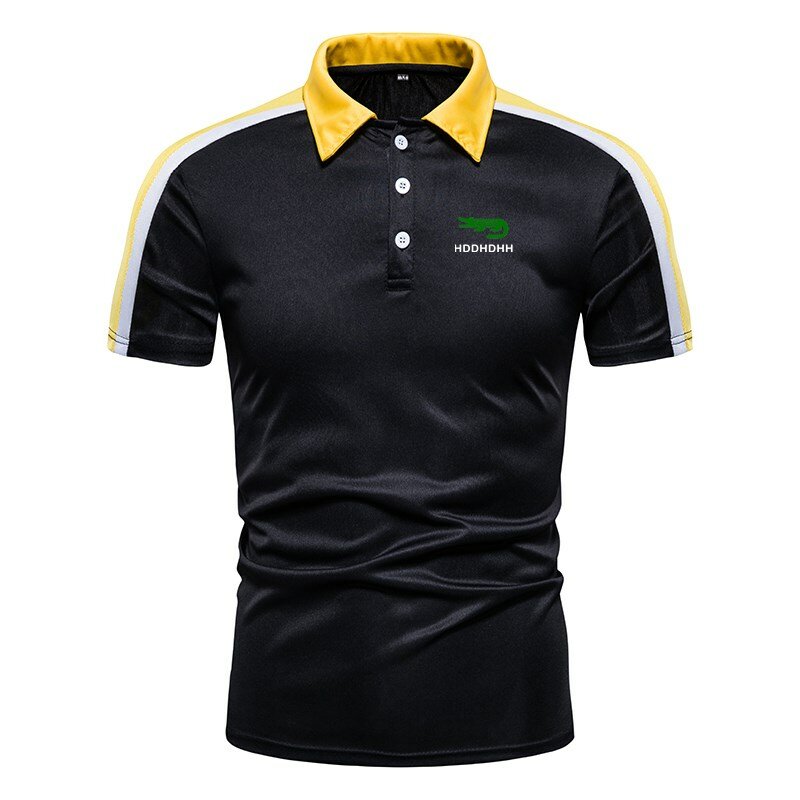 Revers Kurzarm T-Shirt männer Sommer Neue Produkt Business Casual Lose Polo Shirt Trend herren Kleidung