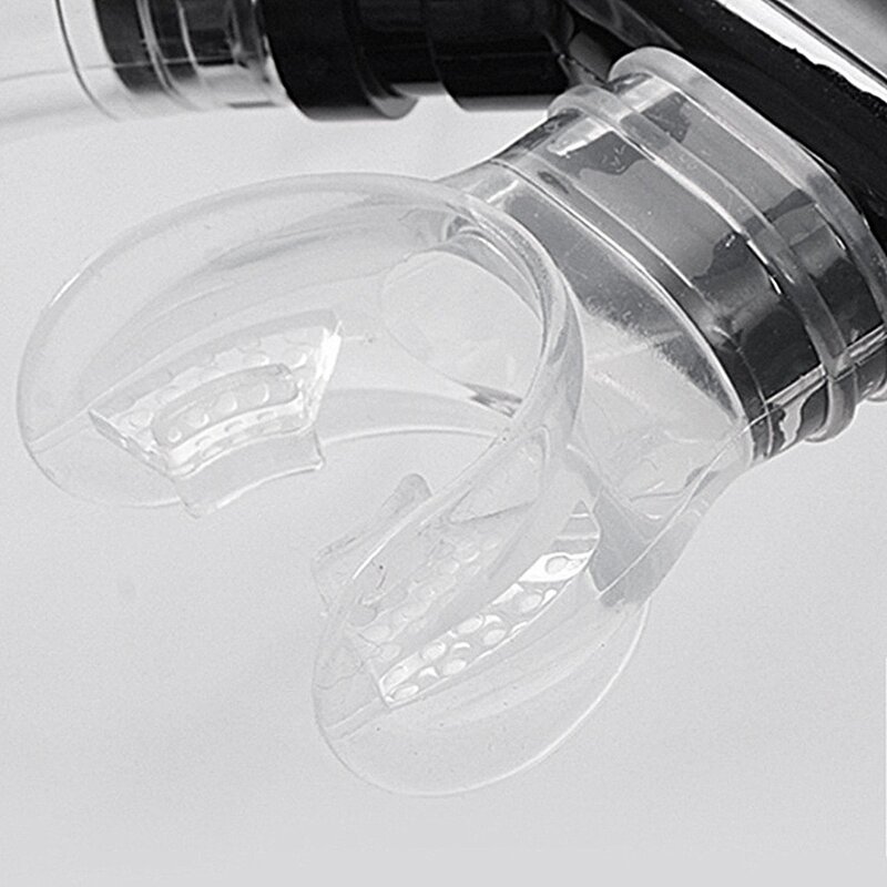 2-teiliges Silikon-Tauch mundstück regler Schnorchel mundstück Tauch ausrüstung auf giftigem Anti-Allergie-Sicherheits silikon
