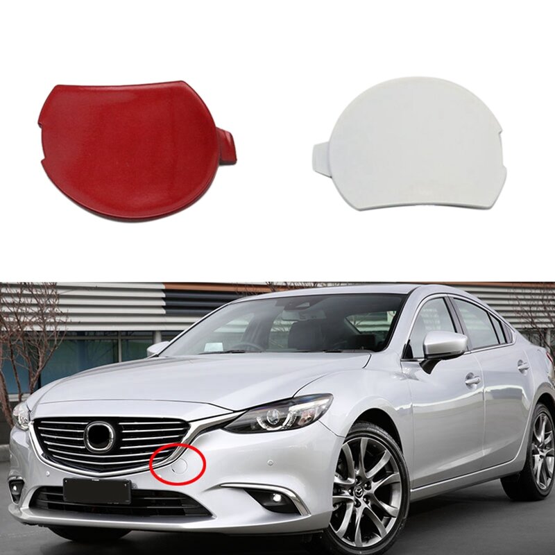 For Mazda Atenza Mazda 6 2017-2019 Front Bumper Tow Towing Eye Hook Cover Cap GW2F-50-A11