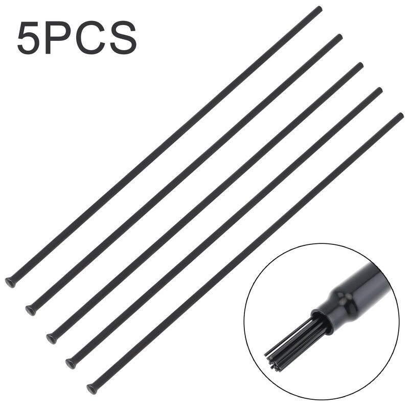 5pcs Descaling Needle Rust Removal Needles Pneumatic Tool Replacement for Needle Scaler Rust Removal Needle