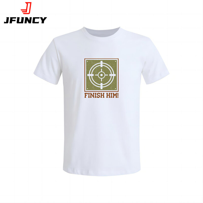 Jfuncy Oversized T-Shirts Heren Tops Man Katoenen T-Shirt Met Korte Mouwen Mode Grafisch T-Shirt 2024 Zomer Mannenkleding