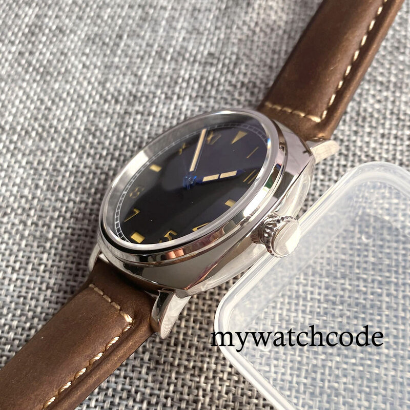 Reloj de lujo para Hombre, pulsera mecánica clásica de movimiento, esmalte, NH35A, PT5000, estéril, California