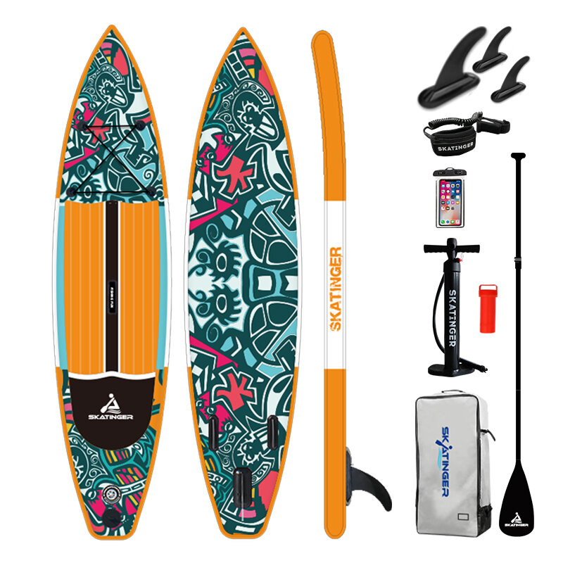 Skatinger-inflável Stand-Up Paddle Board para Surf, Drop Shipping