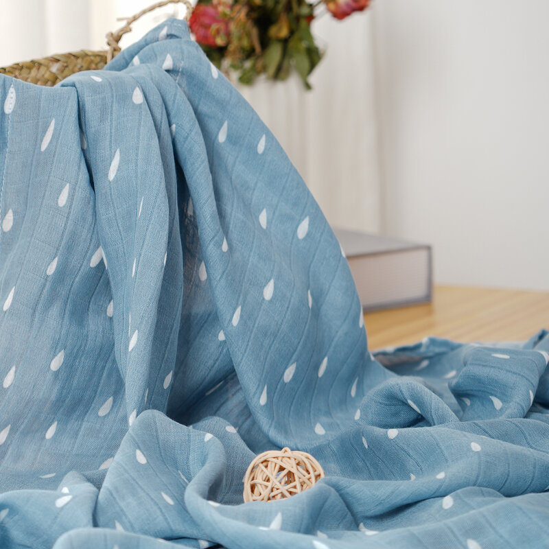 Kangobaby-cobertor de swaddle de musselina de algodão bambu do bebê, envoltório recém-nascido, colcha infantil, 120x110cm, 3pcs, My Soft Life, Novo, 2024