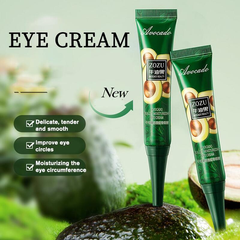 Avocado Eye Cream 3Pcs Overnight Under Eye Cream Avocado for Dark Circles and Puffiness Moisturizing Eye Treatment with Avocado