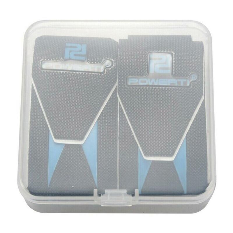 2 Stuks 3d Tennis Paddle Head Tape Voor Strand Tennis Racket Bescherming Tape Hoofd Tape Beschermer 3.8Cm * 40Cm * 0.1Cm