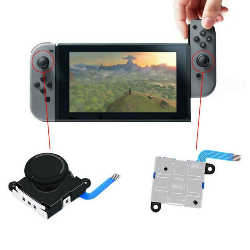 10 buah/Set modul tombol ThumbStick Joystick Analog pengganti untuk Nintendo Switch Joy-on Controller Joystick Analog kiri/kanan