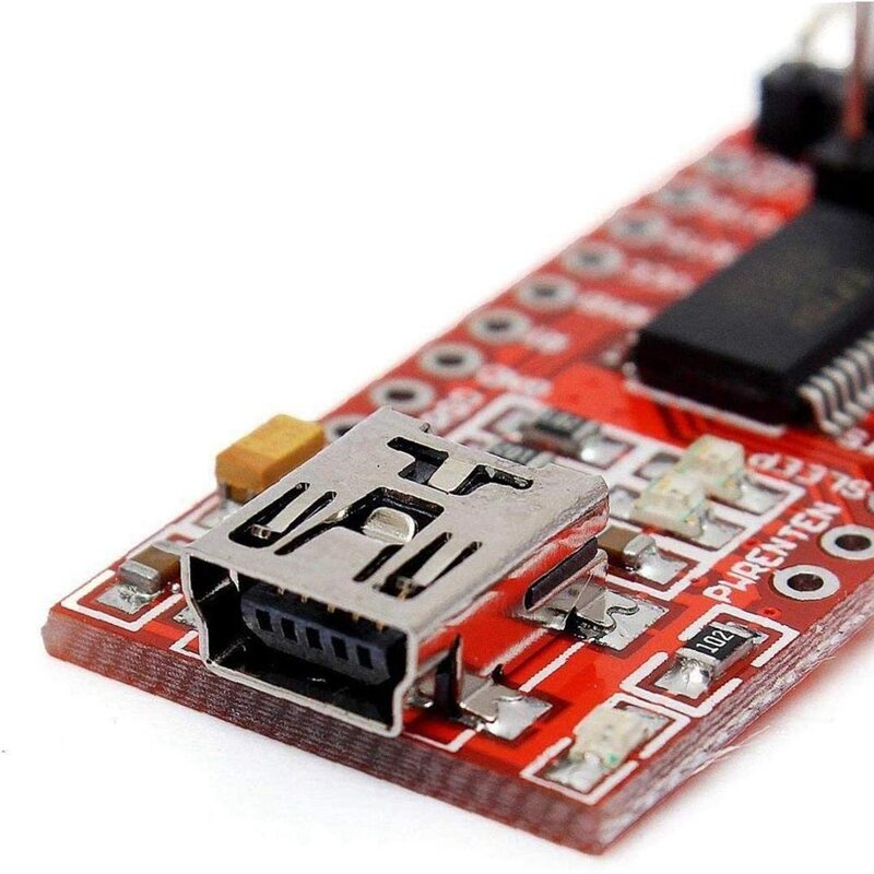Módulo FT232RL USB2.0 a puerto serie TTL Downloader compatible con 3,3 V 5V adecuado para microcontrolador STC