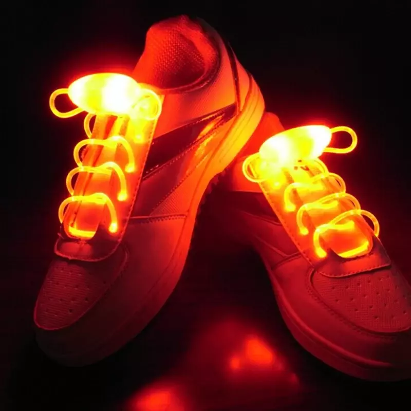 Cordones de zapatos deportivos LED, tira luminosa, promoción, novedad