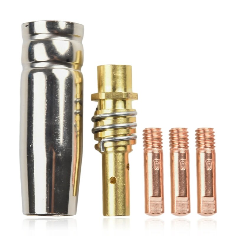 Consumables Kit Welding Nozzle Contact Tip MB15 15AK MIG Welding Replacement 0.6/0.8/0.9/1.0/1.2mm Accessories