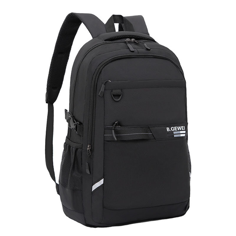 College Student School Bag for Teenagers Boys High School Backpack Men Nylon Bagpack Large Capacity