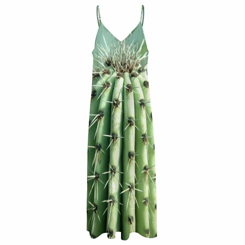 Cactus Photography vestido sem mangas, vestido de baile, vestidos elegantes para mulheres, luxo