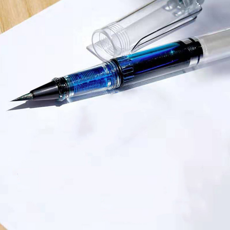قلم فرشاة الخط المحمول ، كتابة النافورة ، لون الماء ، الطلاب ، حبر قابل لإعادة الملء ، 3 السلس