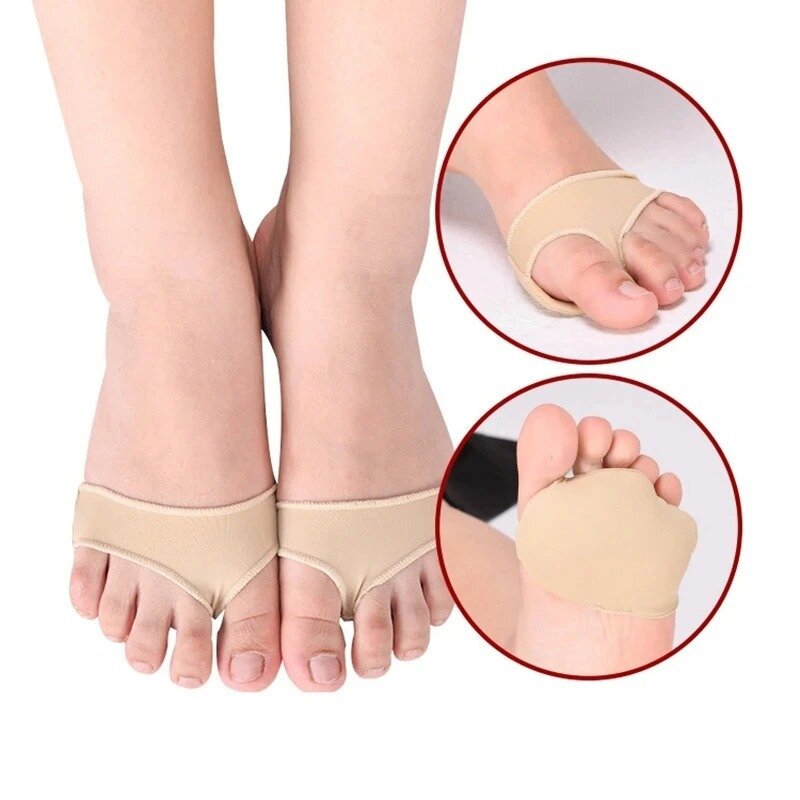 Women High Heels Forefoot Pads Pain Relif Shoe Insole Gel Breathable Shock Absorption Cushion Foot Pad Non-Slip Protector Insert
