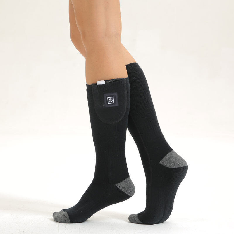 Зимние носки с подогревом мужские и женские термоноски с подогревом теплые носки для ног теплые носки для треккинга лыж велоспорта на открытом воздухе