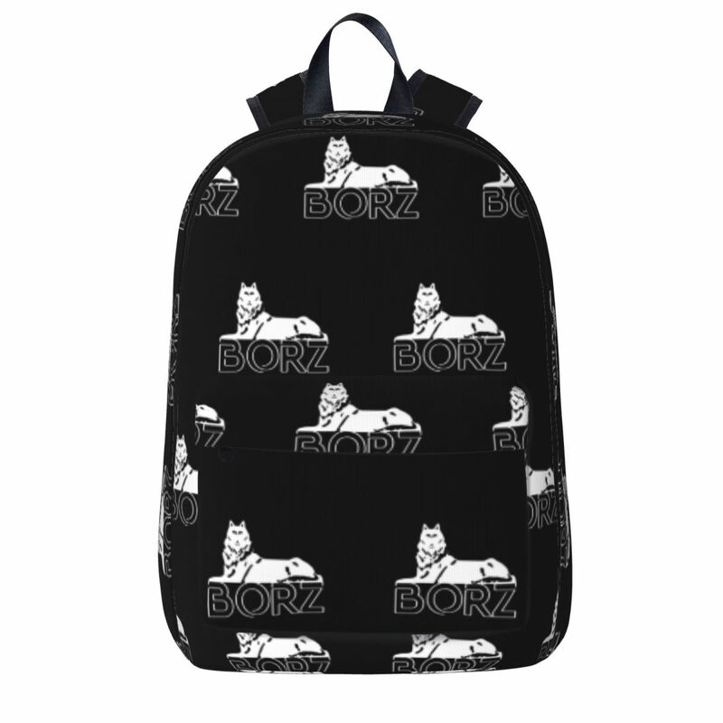 Chechen Borz ChT2ya Coat of Arms Backpacks, Student PleBag, Initiated Laptop Rucksack, Travel Rucksack, Children School Bag