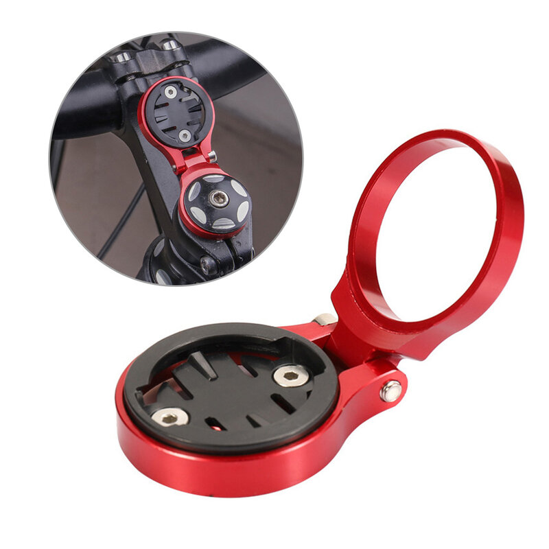 Road Bicycle Computer Stem Mount Aluminum Alloy Cycling Stopwatch Holder Bracket Rack for MTB Bike Replacement Parts