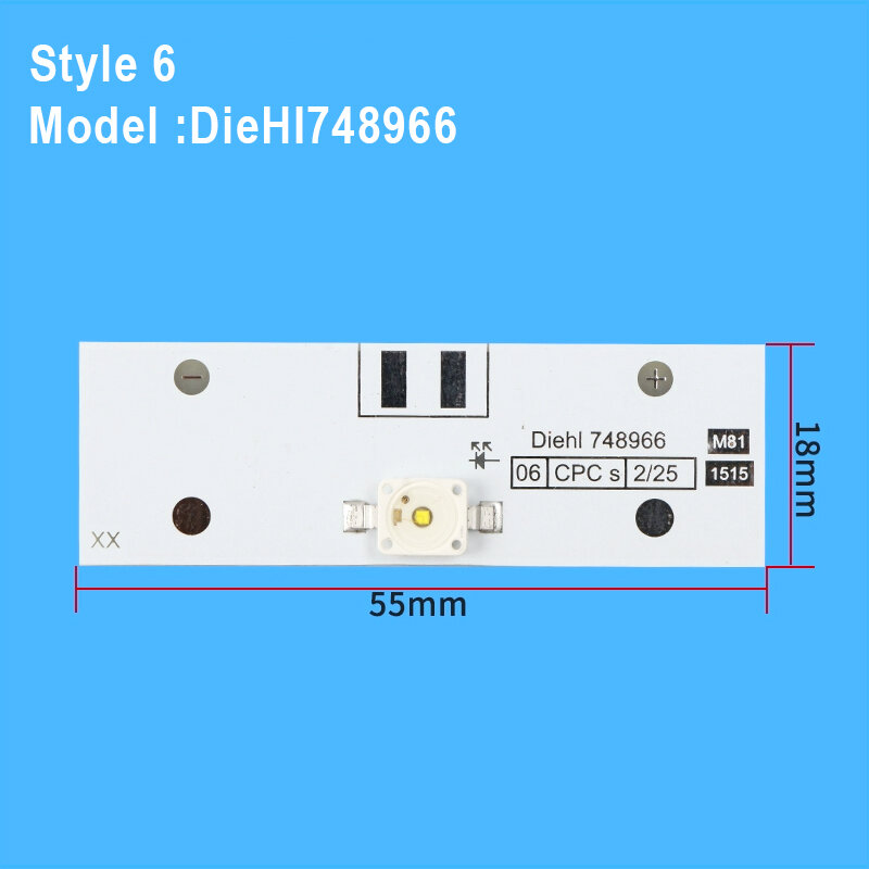 Faixa LED para geladeira Siemens, Iluminação para iluminação, DieHI748966
