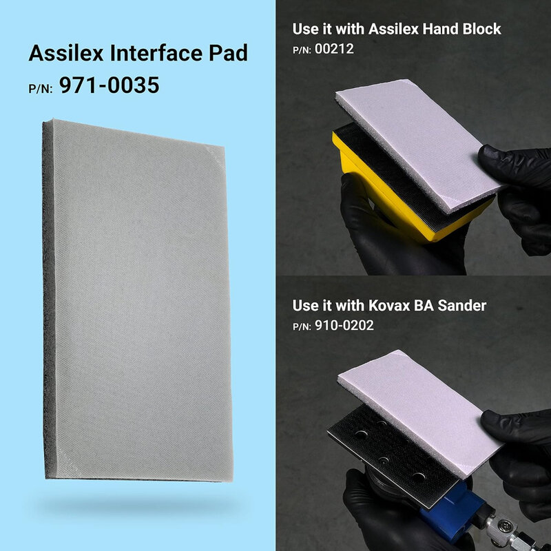 Almofada de interface Super Assilex, Águia 971-0035, 75x120mm, 1PC