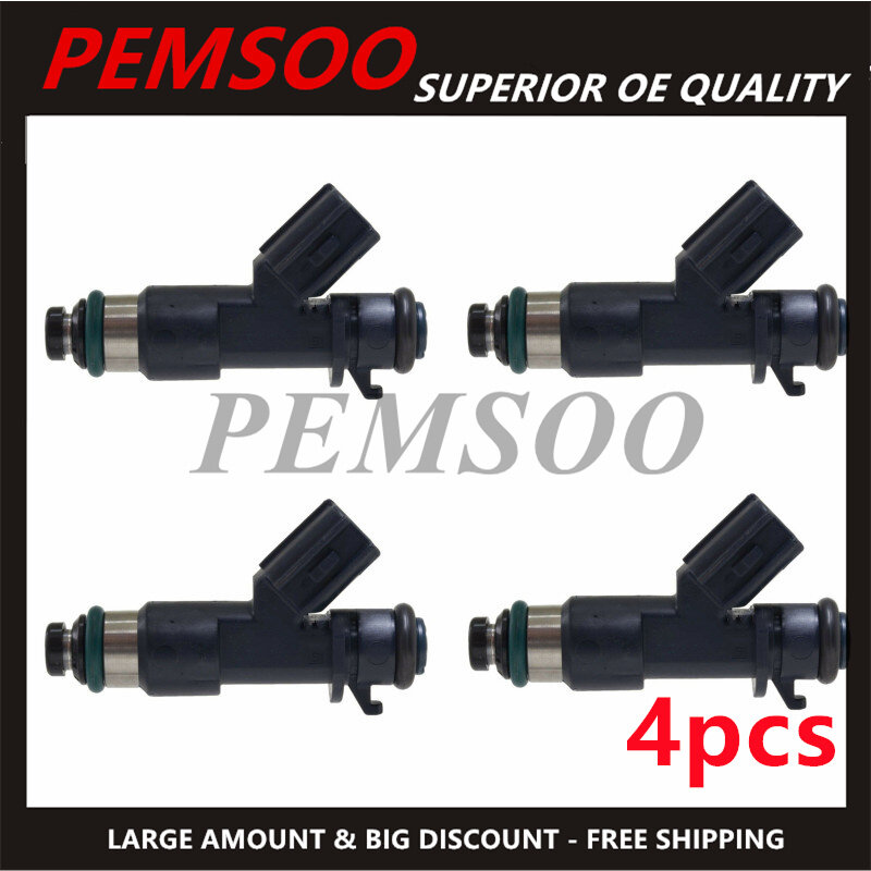 4PCS 16450-RJA-A01 Fuel injector For Applicable to Honda Acura rl3.5l V6 16450RJAA01