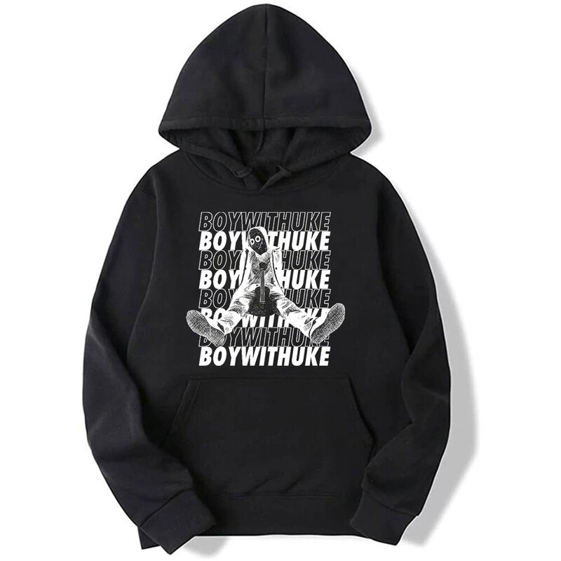 Boywuke Heren Hoodie Heren En Dames Mode Eenvoudige Lange Mouwen Pullover Street Trend Y 2K Extra Grote Sweatshirt Kleding