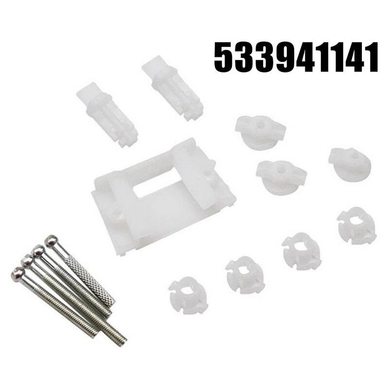 Kit Headlight Repair Plastic 533941141 Durable Easy Installation With Adjusting Screws For Passat Santana Scirocco