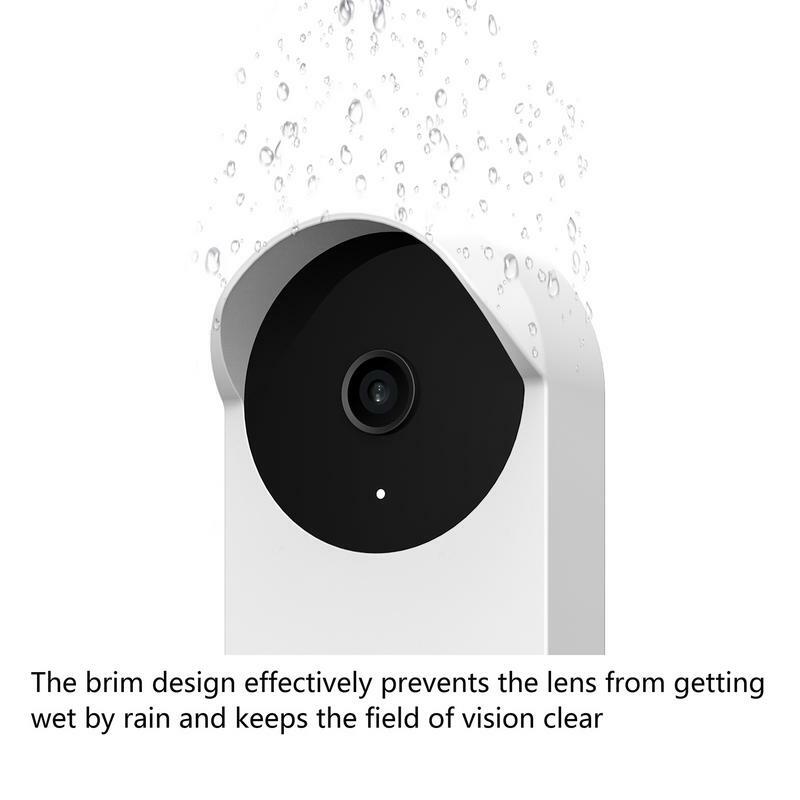 Étui de protection en silicone pour caméra Google Nest, sonnette, UV, degré météo, étanche, vision nocturne, housse en pton