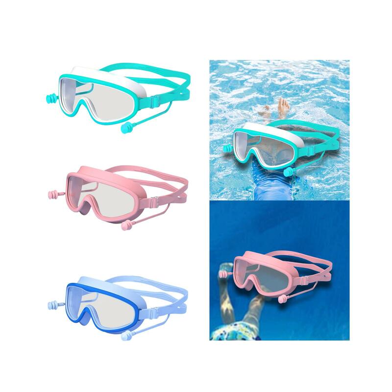 Lunettes de natation étanches pour enfants, lunettes de piscine, anti-buée, fête en plein air, été