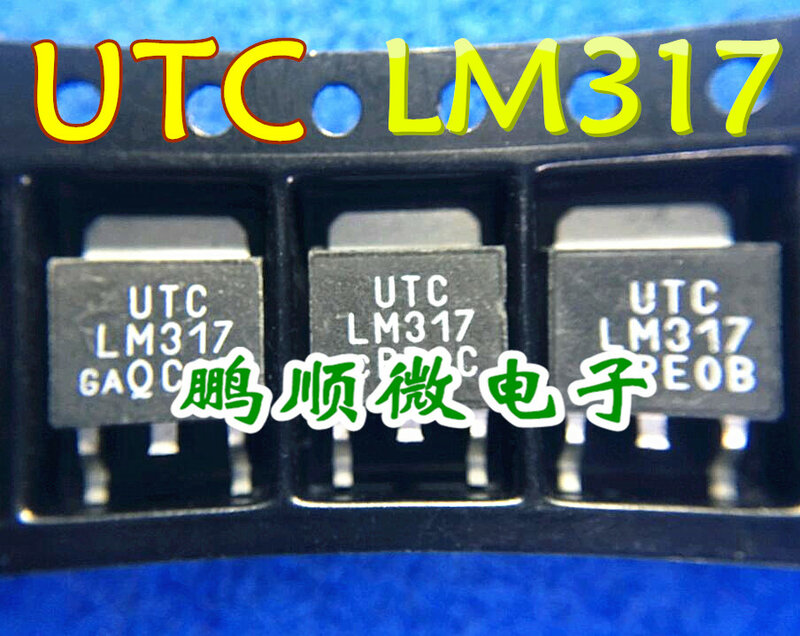 20 pz originale nuovo UTC LM317K LM317 regolazione dello stabilizzatore di tensione a tre terminali TO-252