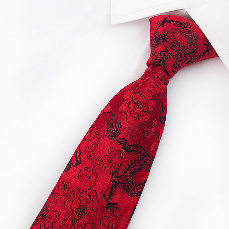 Corbata de 8CM Para Hombre, Corbatas con estampado Vintage a la moda Para Hombre, Corbatas de padrino 2022