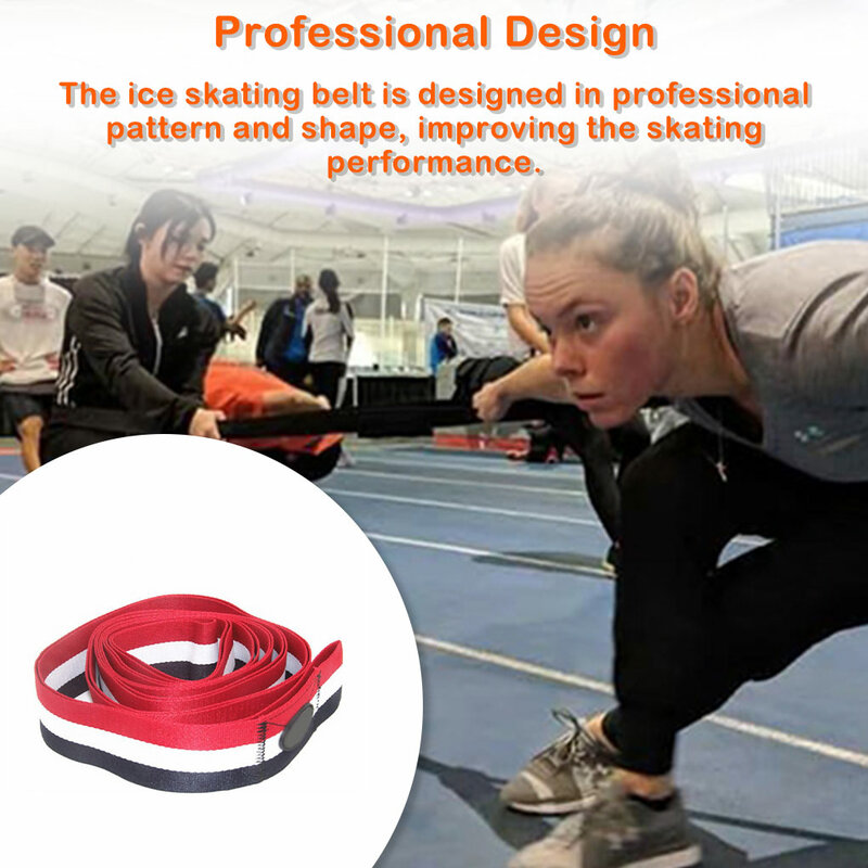 Profissional Speed Roller Skating Cintos de treinamento Curve Pull Rope, eficiente curto Sporting Acessórios, String resistente ao desgaste
