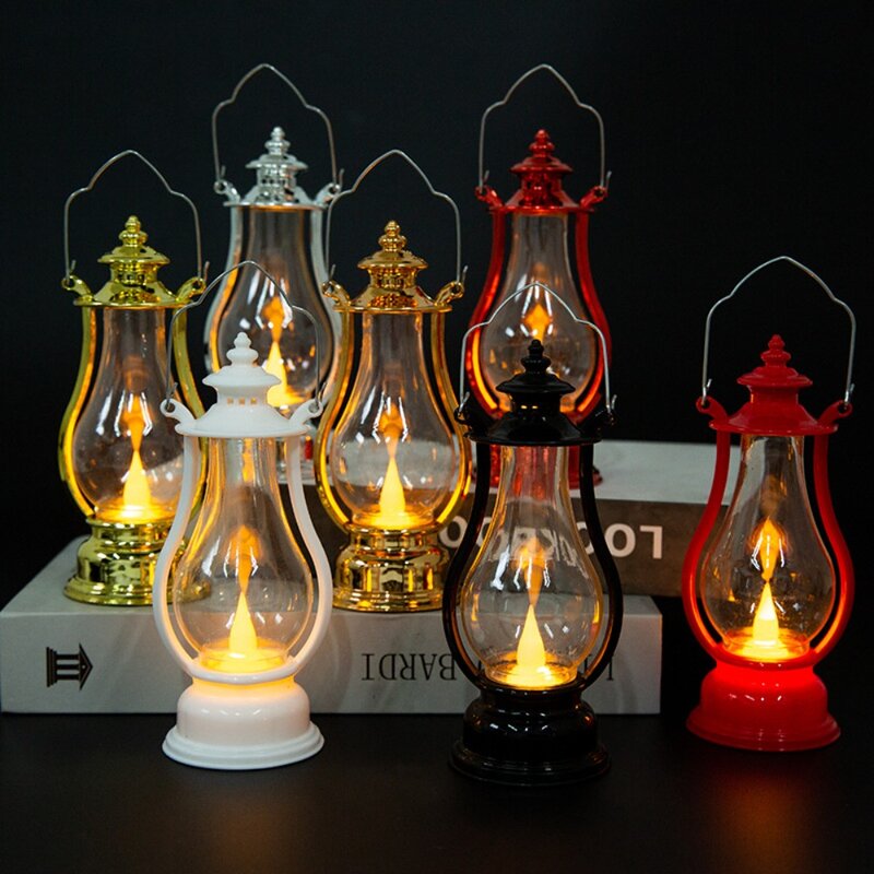Light Ornaments Led Lantern Fashion Party Supplies Decoration Candle Lantern Retro Energy-saving Party Hanging Lights Home