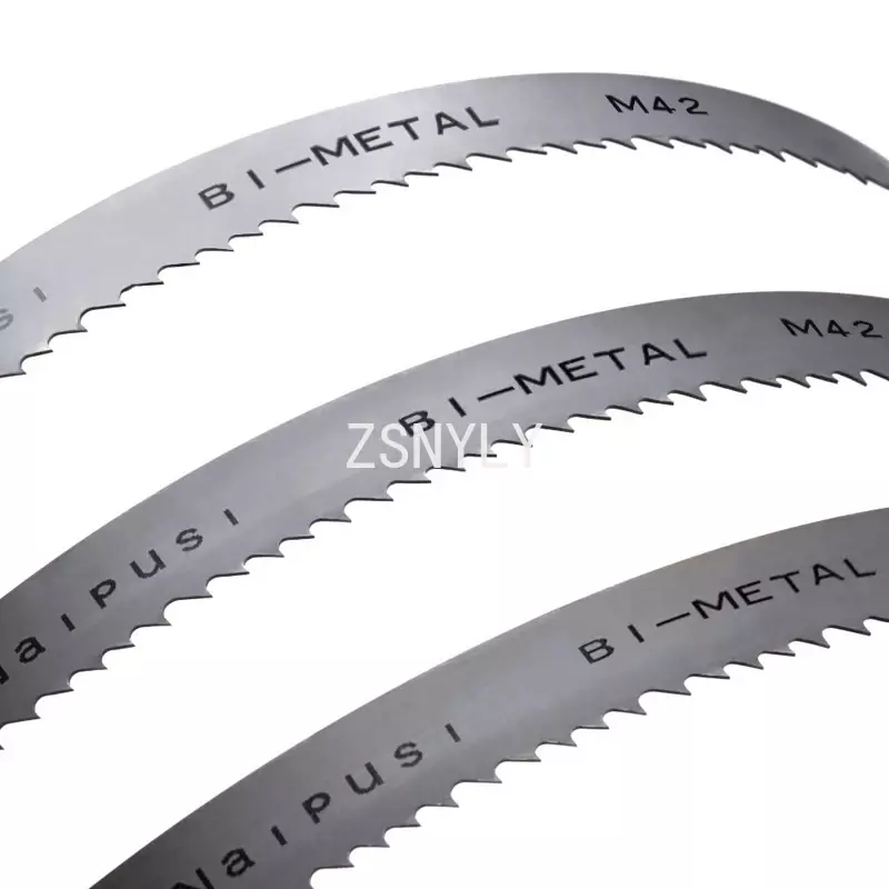 Zapewnienie jakości do cięcia zespół metalowy piły Blad (zaakceptuj dostosowanie 2450-2908mmx 27mm x 0.9mm Bi-zespół metalowy ostrze do piły taśmowej