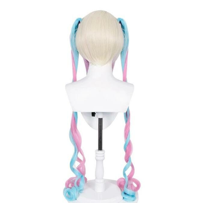 Anime Cosplay Costume Wig Fiber synthetic wig  Game needy girl overdose Cosplay Costume Wig
