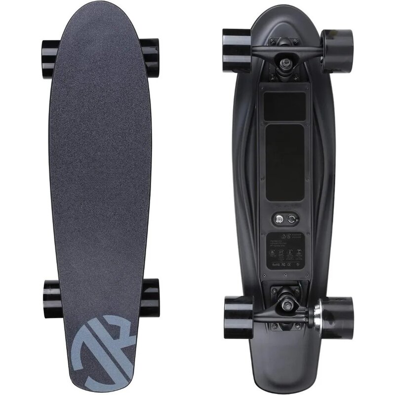 Electric Skateboard with Remote Control,350W Hub-Motor,12.4 MPH Top Speed,5.2Miles Range,3 Speeds Adjustment,Electric Skateboard