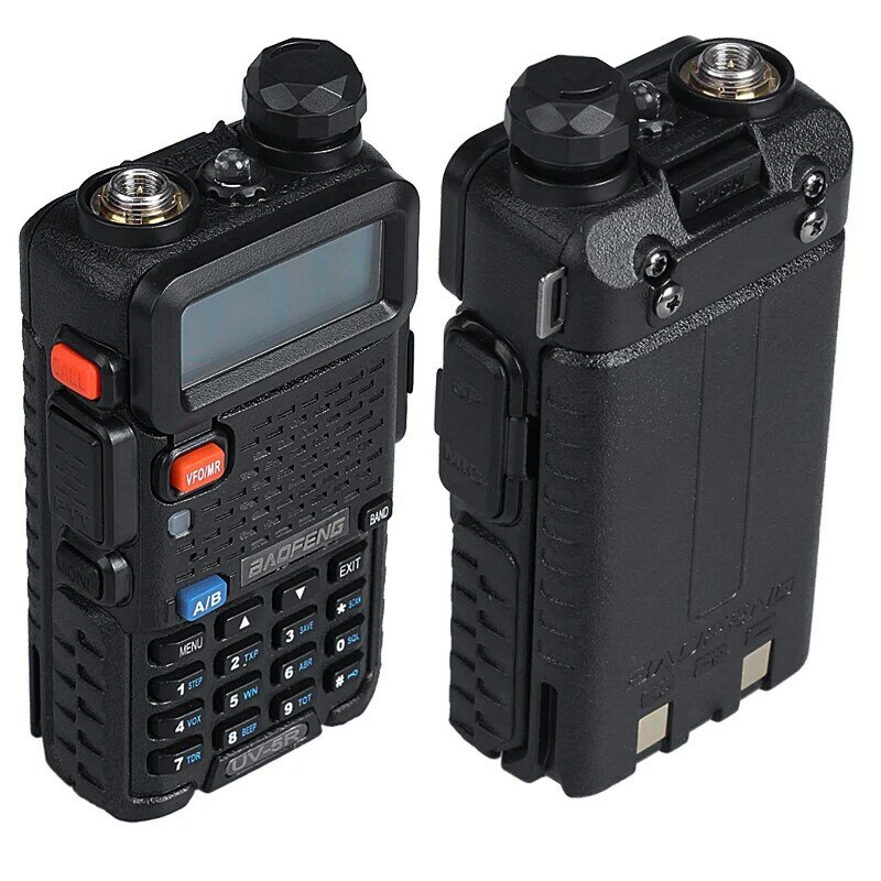 1/2pcs Baofeng Original UV5R walkie talkie Dual Band 136-174MHz 400-520MHz แบบพกพา BF UV-5R 8W Two WAY วิทยุ pofung Transceiver