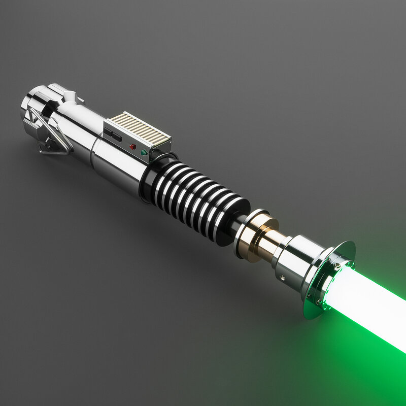 Espada láser Neopixel Jedi, empuñadura de Metal, sable de luz sensible a duelos pesados, suave, cambio infinito, sonido de golpeo LTG