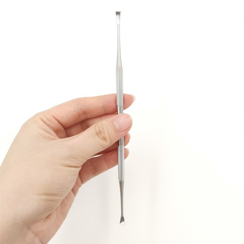 Инструмент для чистки зубов собак из нержавеющей стали, нескользящая ручка, двойная головка, средство для удаления зубов от ржавчины