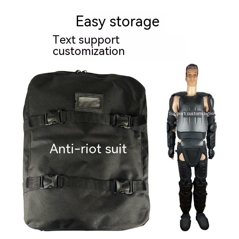Individual Protection Components Explosion Proof Body Defense Equipment Black Hard Flame-Retardant Riot Suit