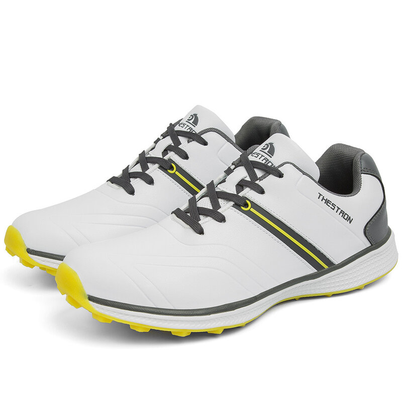 العلامة التجارية الرجال مقاوم للماء حذاء جولف المهنية خفيفة الوزن لاعب الغولف الأحذية في الهواء الطلق لعب الغولف الرياضة المدربين أحذية رياضية