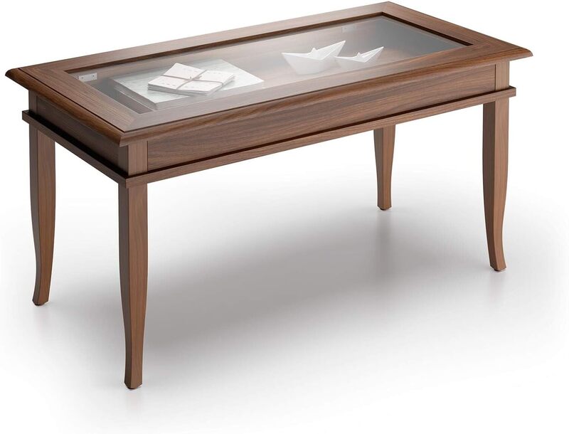 Classico Coffee Table, Walnut, Made in Italy