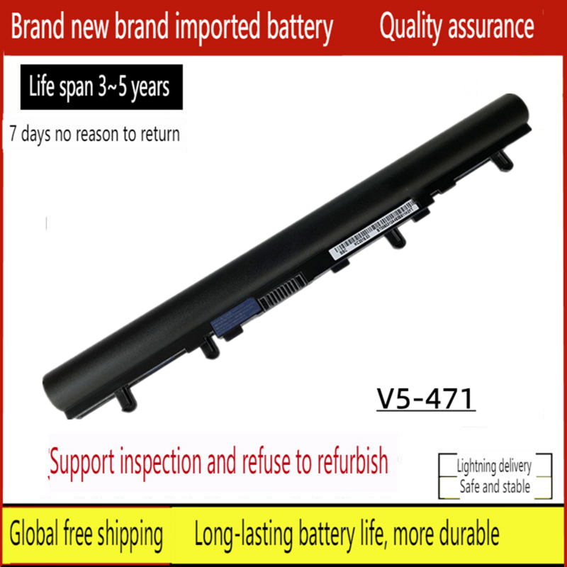Новая батарея для ноутбука Acer V5-471 E1 V5-531 531G 531P 531PG 551 551G 571 571G 571P 571PG P255-M Z5WC2