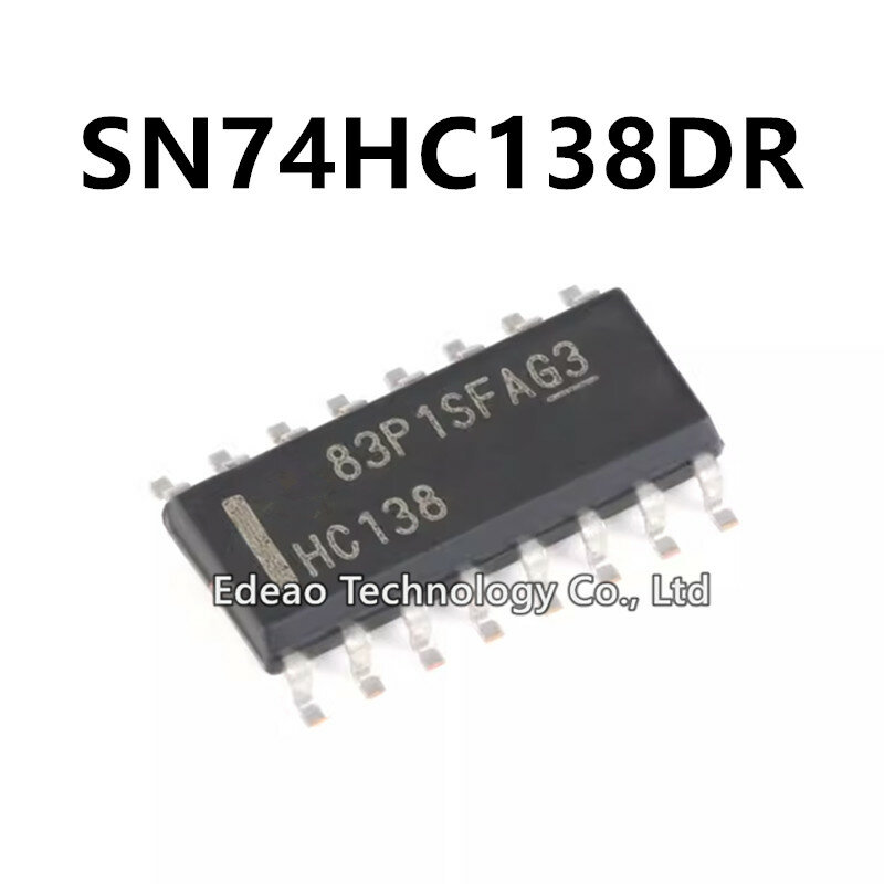 Nuevo SN74HC138DR SOP-16 SN74HC138D SN74HC138 74HC138D 74HC138 SMD marcado: HC138, 10-100 unidades por lote