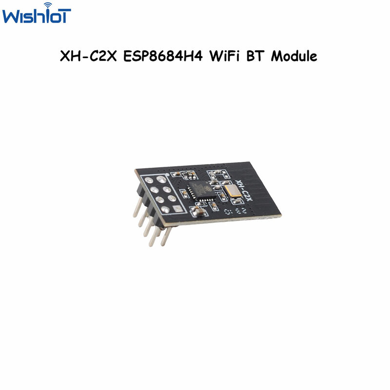 XH-C2X ESP8684H4 32-bitowy RISC-V jednordzeniowy procesor WiFi Blue-tooth moduł 4MB DC3-3.6V Flash do inteligentnego domu bezprzewodowej lokalizacji