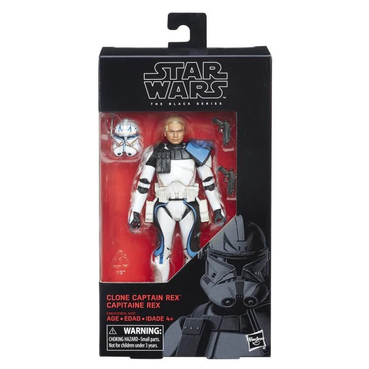 Hasbro Star Wars Black Series Captain Rex #59 Clone Trooper 6-Inch-Scale Figure Collectible Toys Original Genuine New Unopened
