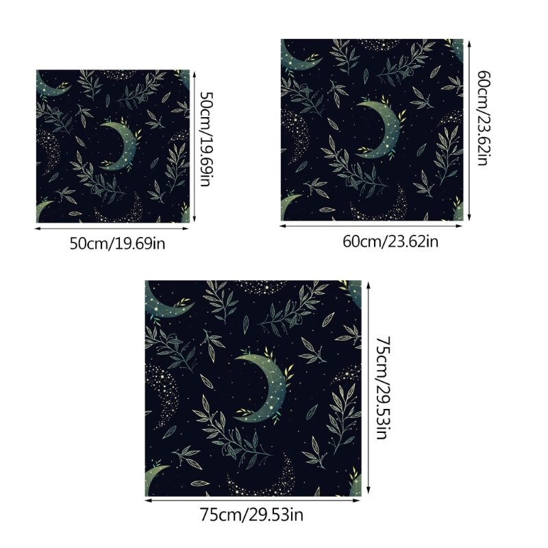 F1FD различные размеры Moon Fairy Grass Скатерть Taluo Card Table Cover Square Table Cover для столовой, кухни, украшения